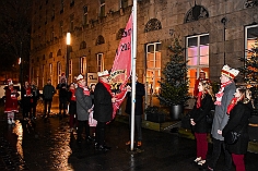 HofburgPrinzMatthias 2024-01-12 12  12. Januar 2024 - WYNDHAM Hotel Duisburger Hof - Ein kühler Freitag Abend erwartet uns vor der Tür des WYNDHAM Hotels bei der Begrüßung der anwesenden Gesellschaften und der Fahnenhissung se. Tollität Prinz Matthias I. Danach ging es dann in den warmen Pfeilersaal. : DVPJ, Matthias I, Kinderprinz Leonardo I., Prinzessin, Milena I., HDK, Duisburg, Karneval, Helau, Tollität, Event, Session 2023, Session 2024, Hauptausschuss, Gemeinschaft