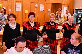 Vogelsang 2024-02-01 21  Seniorenkarneval - Im vollen Saal des Gemeindehaus am Vogelsangplatz wurde bei bester Stimmung Karneval mit den Senioren aus der Gemeinde gefeiert. : DVPJ, Matthias I, Kinderprinz Leonardo I., Prinzessin, Milena I., HDK, Duisburg, Karneval, Helau, Tollität, Event, Session 2023, Session 2024, Hauptausschuss, Gemeinschaft