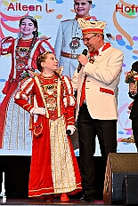 Kuerung Steinhof 2026-01-04 027  Unsere Kürung - Premiere - Im so genannten „Gürzenich“ von Duisburg, dem Steinhof in Huckingen fand am Sonntag, 4. Januar 2026, zum ersten Mal die Kürung einer Kinderprinzencrew statt. Wir sind nun als Prinz Juls I., Prinzessin Aileen I. mit Hofmarschall Sami und Pagin Paula der Stadt Duisburg 2026 inthronisiert. : DVPJ, Holger II, Kinderprinz Phil II., Prinzessin, Mia I., Prinzessin Mia I., HDK, Duisburg, Karneval, Helau, Tollität, Event, Session 2024, Session 2025, Hauptausschuss, Gemeinschaft, Hauptausschuss Karneval Duisburg, Duisburg ist echt