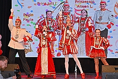 Kuerung Steinhof 2026-01-04 038  Unsere Kürung - Premiere - Im so genannten „Gürzenich“ von Duisburg, dem Steinhof in Huckingen fand am Sonntag, 4. Januar 2026, zum ersten Mal die Kürung einer Kinderprinzencrew statt. Wir sind nun als Prinz Juls I., Prinzessin Aileen I. mit Hofmarschall Sami und Pagin Paula der Stadt Duisburg 2026 inthronisiert. : DVPJ, Holger II, Kinderprinz Phil II., Prinzessin, Mia I., Prinzessin Mia I., HDK, Duisburg, Karneval, Helau, Tollität, Event, Session 2024, Session 2025, Hauptausschuss, Gemeinschaft, Hauptausschuss Karneval Duisburg, Duisburg ist echt