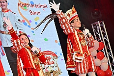 Kuerung Steinhof 2026-01-04 051  Unsere Kürung - Premiere - Im so genannten „Gürzenich“ von Duisburg, dem Steinhof in Huckingen fand am Sonntag, 4. Januar 2026, zum ersten Mal die Kürung einer Kinderprinzencrew statt. Wir sind nun als Prinz Juls I., Prinzessin Aileen I. mit Hofmarschall Sami und Pagin Paula der Stadt Duisburg 2026 inthronisiert. : DVPJ, Holger II, Kinderprinz Phil II., Prinzessin, Mia I., Prinzessin Mia I., HDK, Duisburg, Karneval, Helau, Tollität, Event, Session 2024, Session 2025, Hauptausschuss, Gemeinschaft, Hauptausschuss Karneval Duisburg, Duisburg ist echt