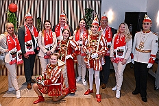 Kuerung Steinhof 2026-01-04 090  Unsere Kürung - Premiere - Im so genannten „Gürzenich“ von Duisburg, dem Steinhof in Huckingen fand am Sonntag, 4. Januar 2026, zum ersten Mal die Kürung einer Kinderprinzencrew statt. Wir sind nun als Prinz Juls I., Prinzessin Aileen I. mit Hofmarschall Sami und Pagin Paula der Stadt Duisburg 2026 inthronisiert. : DVPJ, Holger II, Kinderprinz Phil II., Prinzessin, Mia I., Prinzessin Mia I., HDK, Duisburg, Karneval, Helau, Tollität, Event, Session 2024, Session 2025, Hauptausschuss, Gemeinschaft, Hauptausschuss Karneval Duisburg, Duisburg ist echt