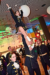 Prinzenem Intercity 2026- 02-10 54  Mal nicht wie immer - Eigentlich ist es Tradition der Roten Funken zu ihrem Prinzenempfang am Mittwoch vor Altweiber zu bitten. Dieses Jahr wurden im IntercityHotel die Tollitätten unvermeidbar einen Tag vorher : DVPJ, Toni I, Kinderprinz Juls I., Juls I., Prinzessin, Aileen I., Prinzessin Aileen I., HDK, Duisburg, Karneval, Helau, Tollität, Event, Session 2025, Session 2026, Hauptausschuss, Gemeinschaft, Hauptausschuss Karneval Duisburg, Duisburg ist echt