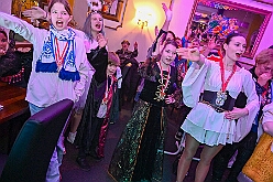 02 Kostuemfest SZ  Prinzgrd 2026-02-13 09  Kinderkarneval und Kostümfest   Der Karnevalsfreitag und seine Traditionen. Zuerst waren im Sermer Festzelt auf dem Kasselle-Pitter-Platz zum dortigen Kinderkarneval. Am frühen Abend hatte dann noch der SZ der Prinzengarde in der Gaststätte „Zum Treffpunkt“ zum Kostümfest eingeladen. : DVPJ, Toni I, Kinderprinz Juls I., Juls I., Prinzessin, Aileen I., Prinzessin Aileen I., HDK, Duisburg, Karneval, Helau, Tollität, Event, Session 2025, Session 2026, Hauptausschuss, Gemeinschaft, Hauptausschuss Karneval Duisburg, Duisburg ist echt
