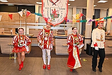 03 Der Empfang 2026- 02-14 07  Unser Tag - ein schöner Tag - Es war 8 Uhr in der Früh als wir am Samstagmorgen, 14. Februar, als wir mit Musik am WYNDHAM Hotel Duisburger Hof geweckt wurden. Danach ging es dann nach Hamborn wo „unser“ Kinderkarnevalszug pünktlich um 11:11 Uhr startete. Zu Mittagszeit gab es dann anschließend eine Empfang für uns und die Teneriffa Delegation. : DVPJ, Toni I, Kinderprinz Juls I., Juls I., Prinzessin, Aileen I., Prinzessin Aileen I., HDK, Duisburg, Karneval, Helau, Tollität, Event, Session 2025, Session 2026, Hauptausschuss, Gemeinschaft, Hauptausschuss Karneval Duisburg, Duisburg ist echt